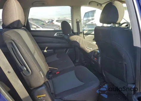 2019 Nissan Pathfinder S из США, поврежденный, VIN 5N1DR2MM6KC637651